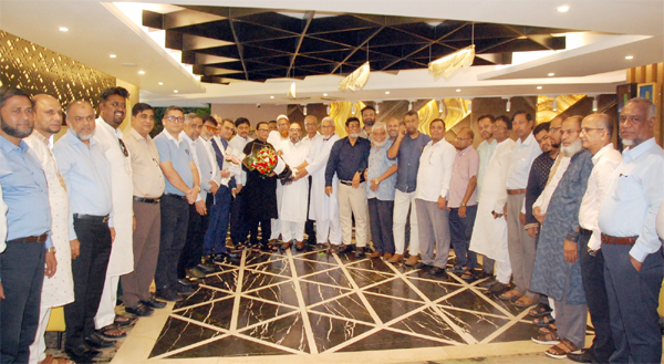 ব্যবসায়ী নেতৃবৃন্দের সাথে সিলেট কয়লা, পাথর ও ইট প্রস্তুুতকারক গ্রুপের মতবিনিময়