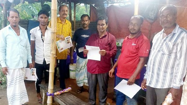দক্ষিণ সুরমায় ড. ফয়েজ উদ্দিন এমবিই’র সমর্থনে গণসংযোগ