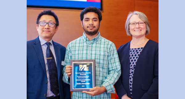 যুক্তরাষ্ট্রের ইউনিভার্সিটি অফ ম্যাসাচুসেট ডাটর্মাউথ থেকে সিলেটের সাজুর পিএইচডি ডিগ্রী অর্জন