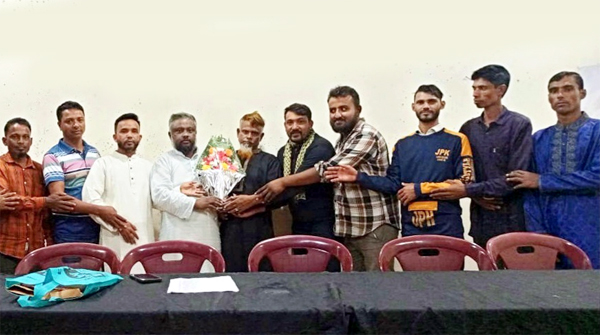 শাহজাহান আহমদ সাজু এবং ইমাম হোসেনকে সিলেট মহানগর জাগপা নেতৃবৃন্দের শুভেচ্ছা